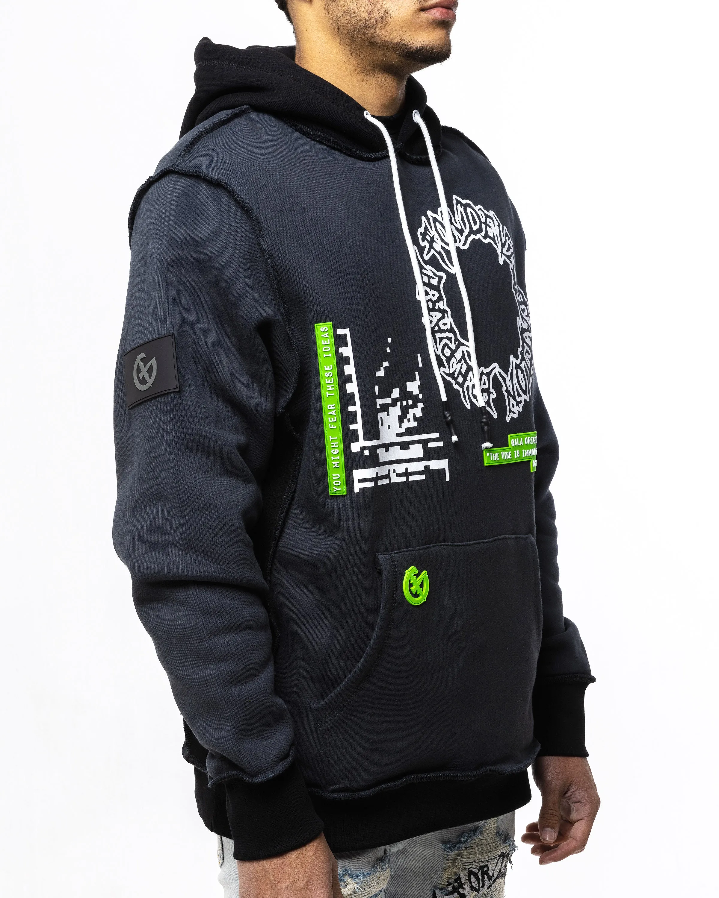 IMMORTAL HOODIE (DUST/BLACK)