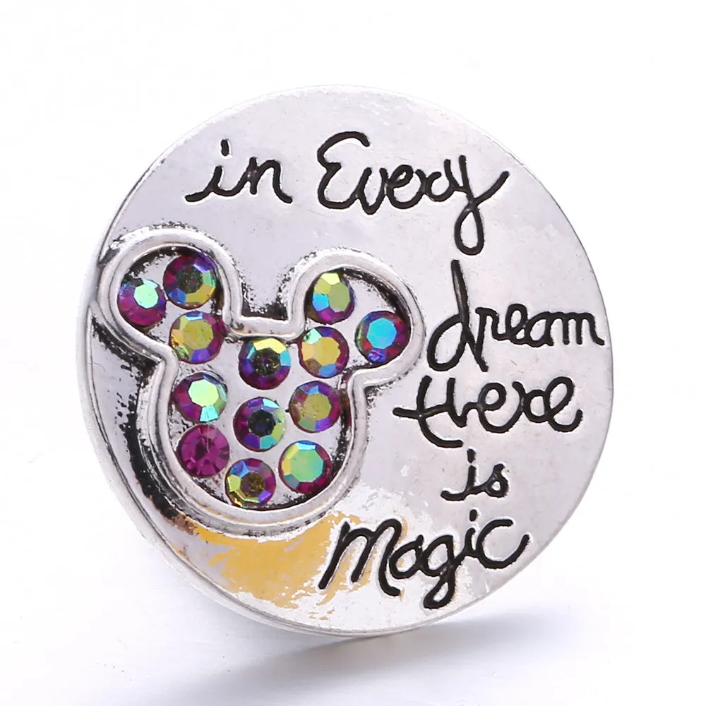 In Every Dream Mouse Jewelry Snap