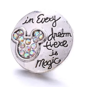 In Every Dream Mouse Jewelry Snap