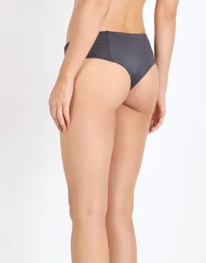 Indah Exit Carvico Quilted Bikini Bottom | Slate | MEDIUM |SALE