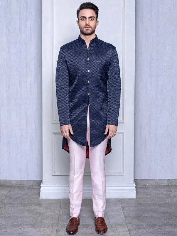 Indigo Quilted Fusion Jacket