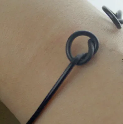 Infinity Love Knotted Open Cuff Bangle Simeple Modern Girls Cute Daily Wear Unique Boho Bracelet Gift