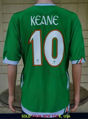 IRELAND 2006-2007 HOME ROBBIE KEANE 10 SHIRT UMBRO JERSEY EXTRA LARGE  OUT OF STOCK