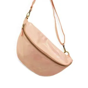 Iridescent Pink Sling Belt Bag by Joy Susan