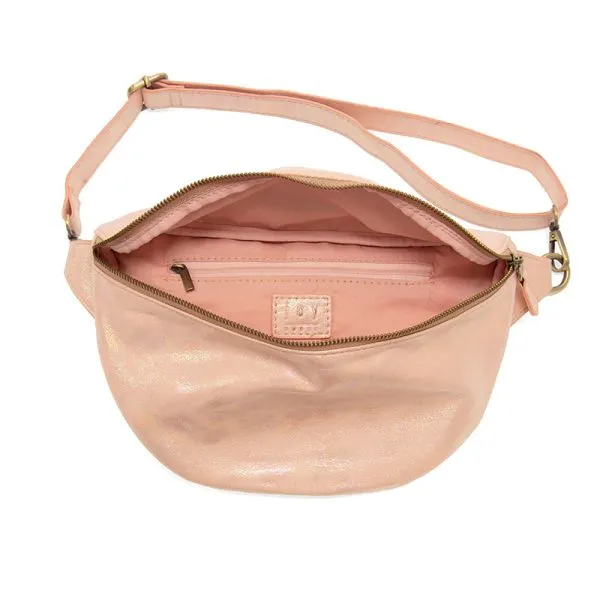 Iridescent Pink Sling Belt Bag by Joy Susan