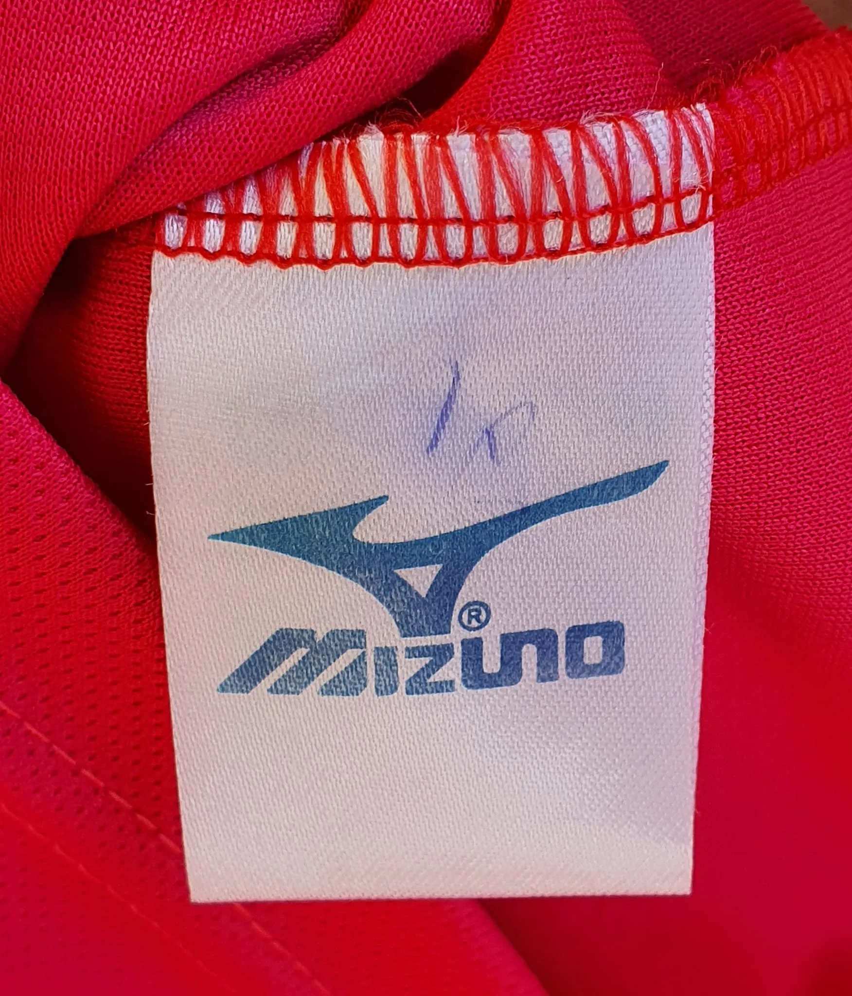 JAPAN J-LEAGUE CEREZO OSAKA 2014-2015 HOME QUARTER FINAL FORLAN JERSEY MIZUNO SHIRT LARGE  SOLD!