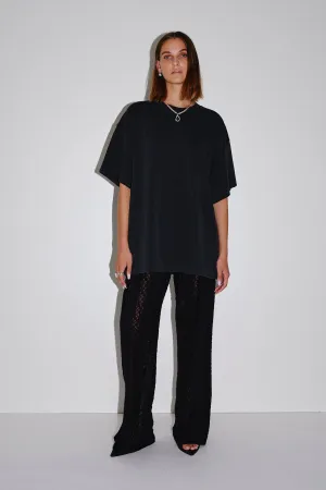 Jasmine Embossed - Washed Black