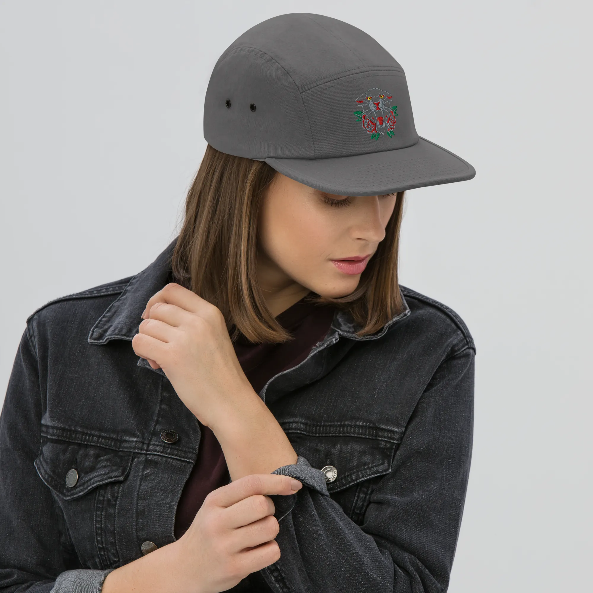 JBG Black Panther - Five Panel Camper Cap