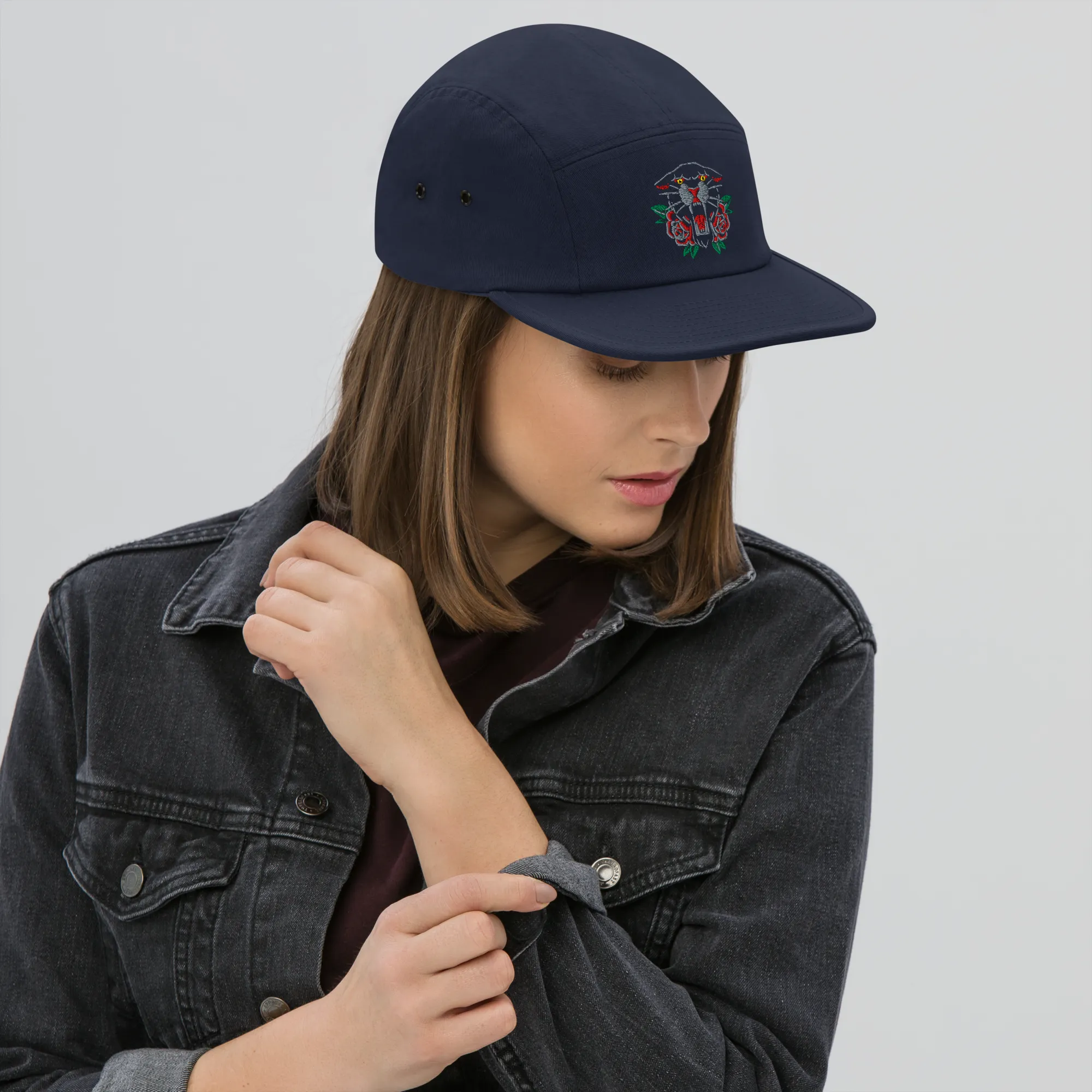 JBG Black Panther - Five Panel Camper Cap