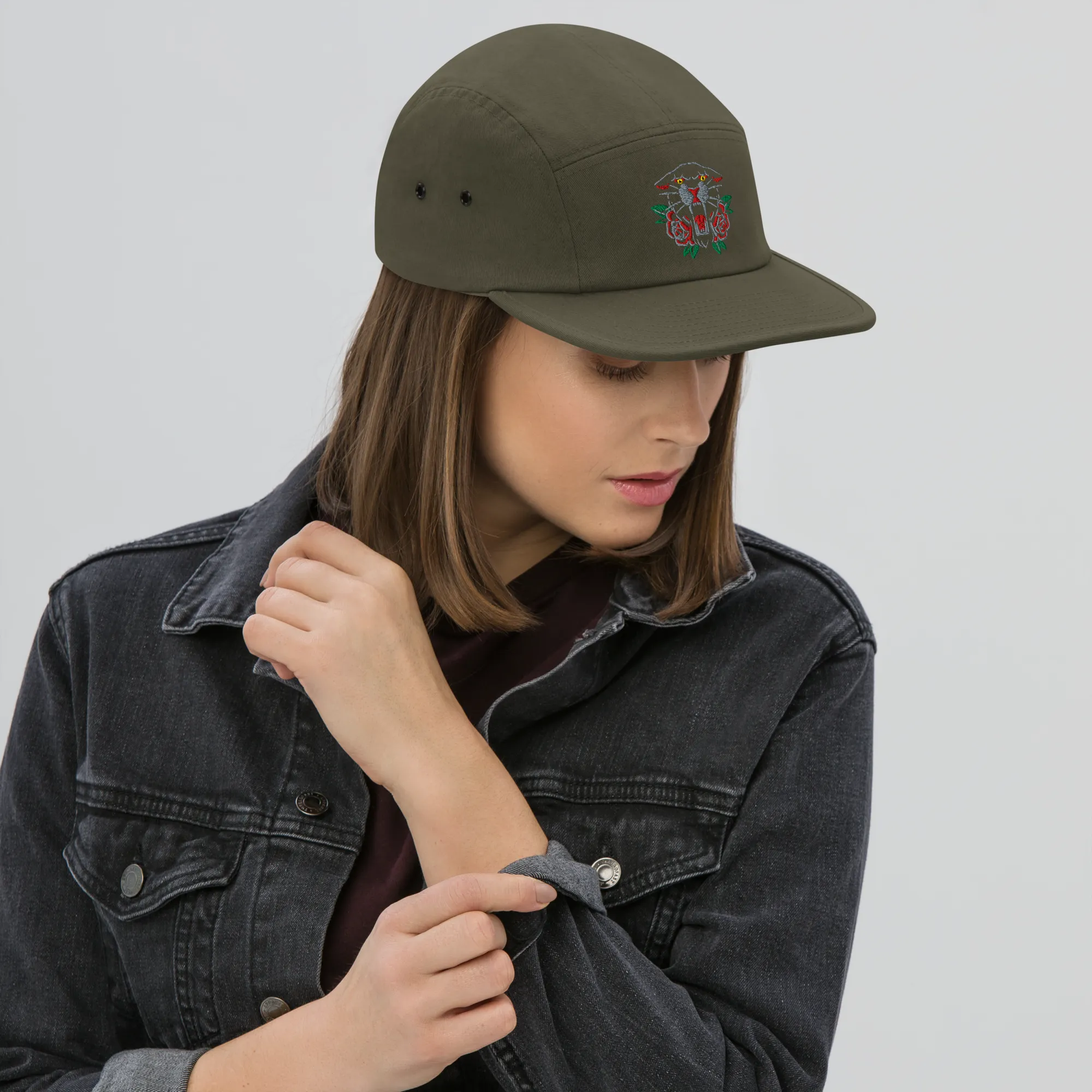 JBG Black Panther - Five Panel Camper Cap