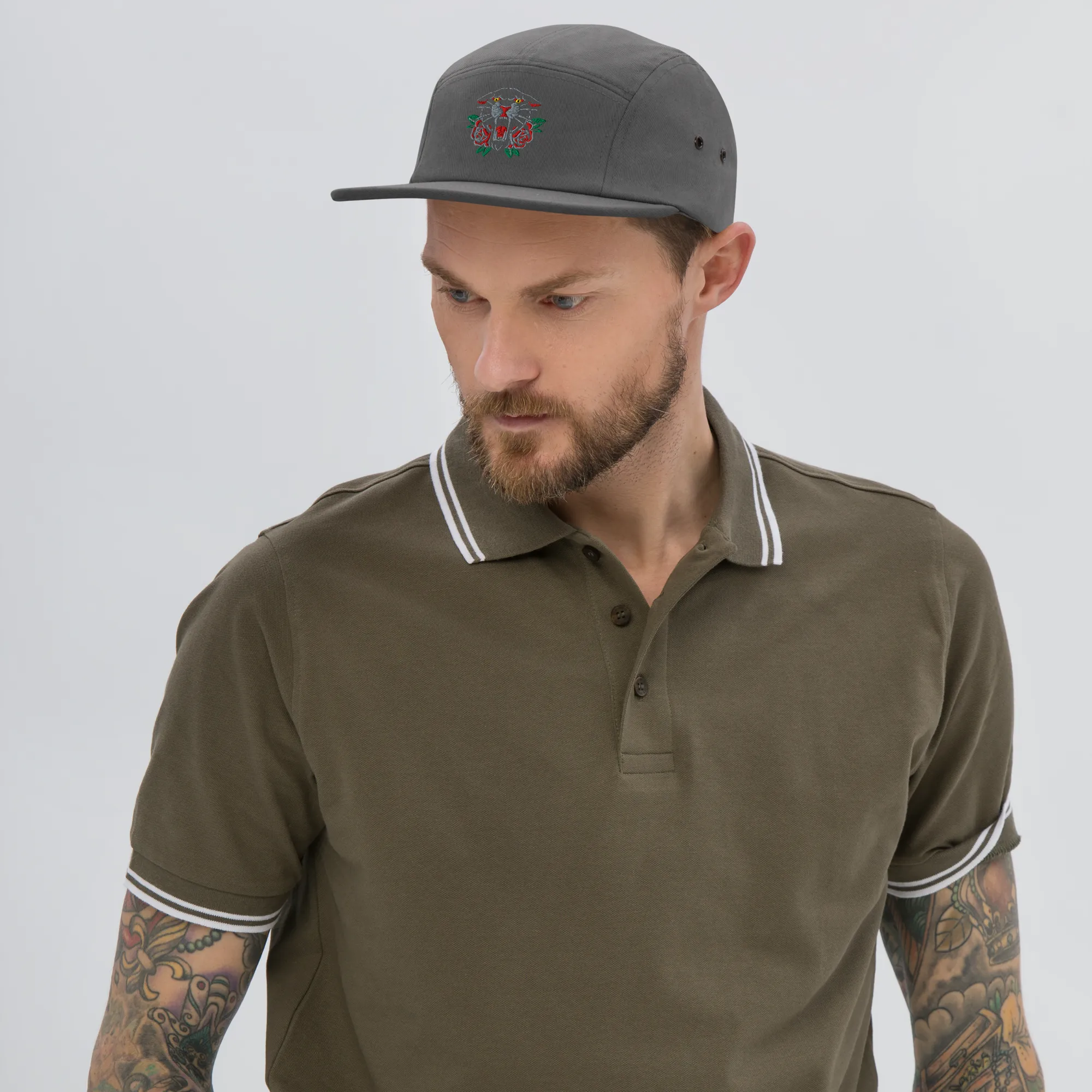 JBG Black Panther - Five Panel Camper Cap