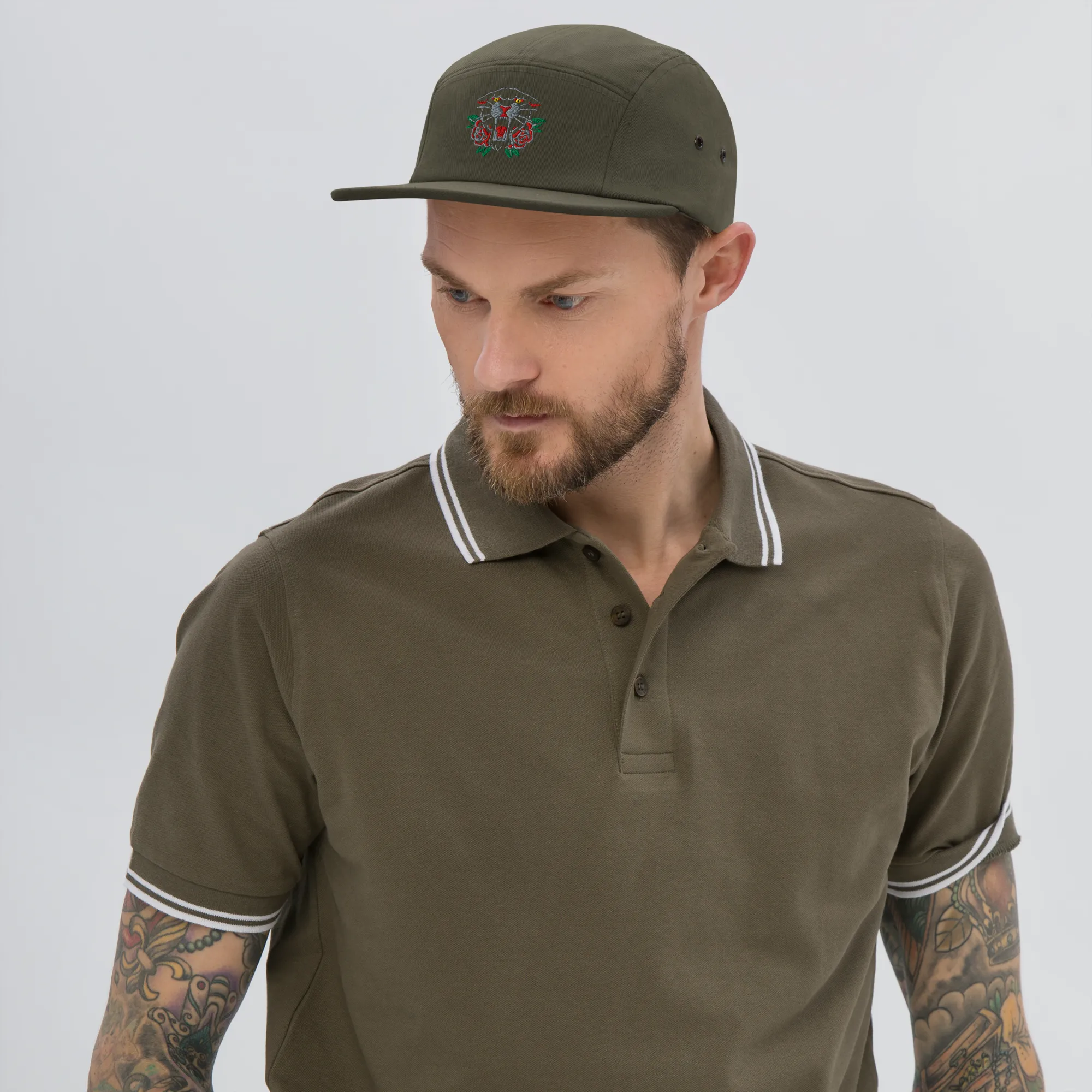 JBG Black Panther - Five Panel Camper Cap