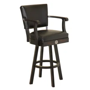 JD Wood Bar Stool w/ Backrest