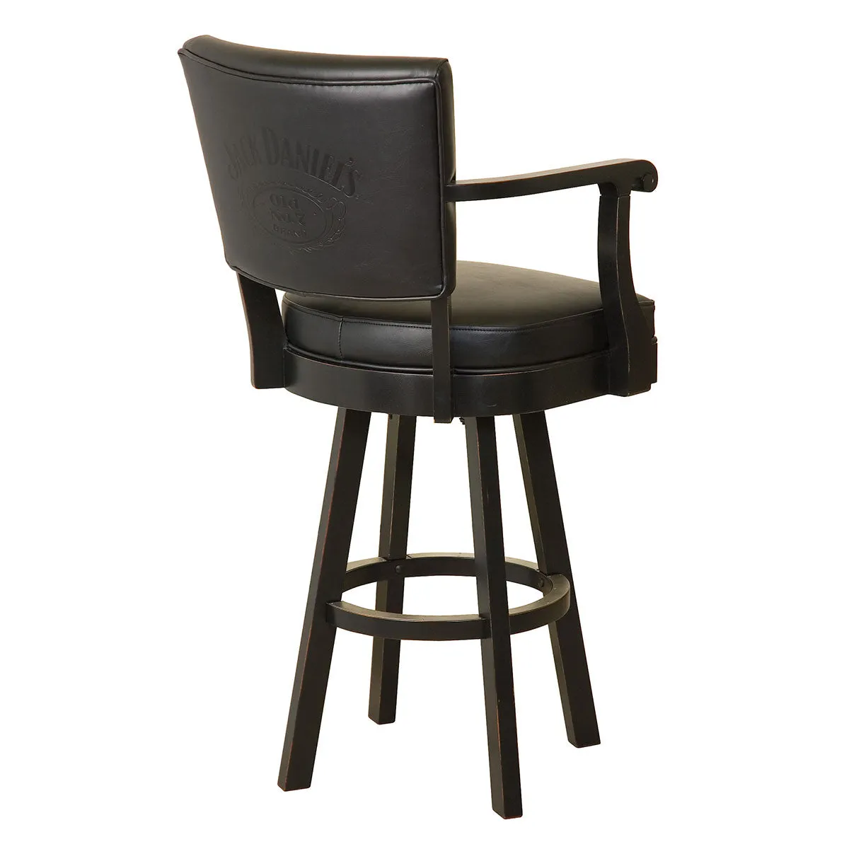 JD Wood Bar Stool w/ Backrest