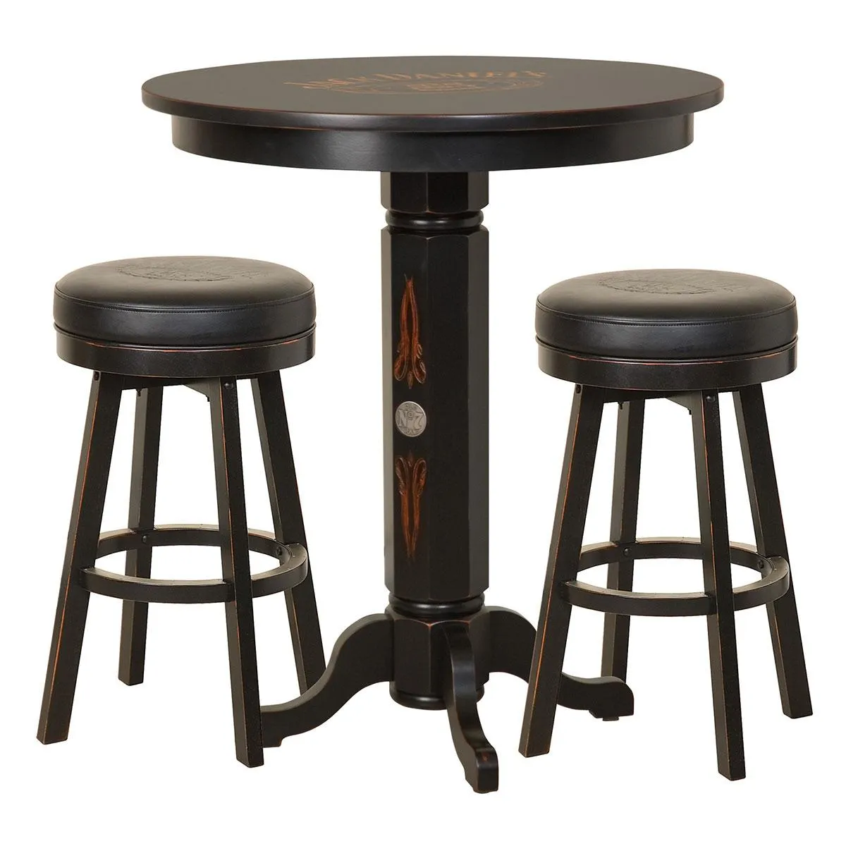 JD Wood Pub Table & Stool Set
