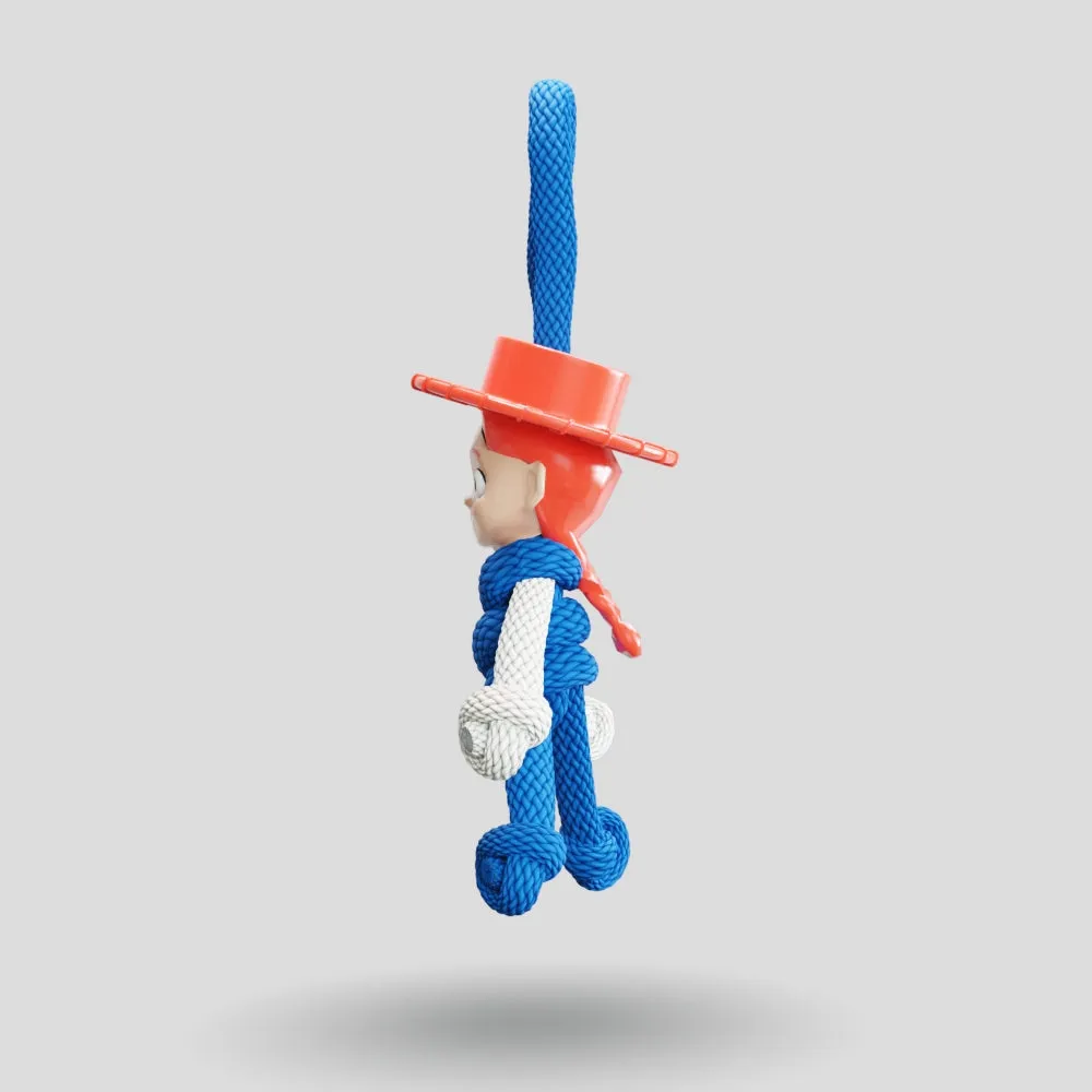 Jessie Toy Story Paracord Buddy Keychain