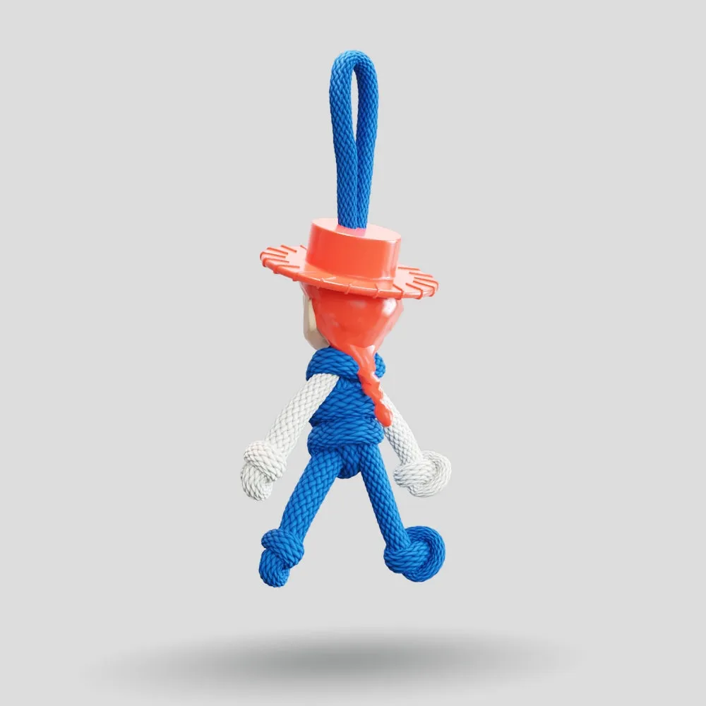 Jessie Toy Story Paracord Buddy Keychain