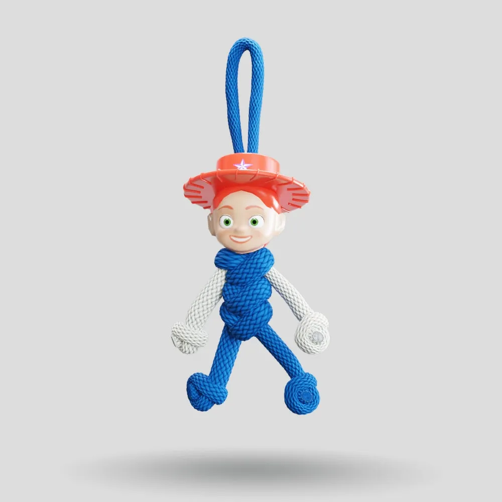 Jessie Toy Story Paracord Buddy Keychain