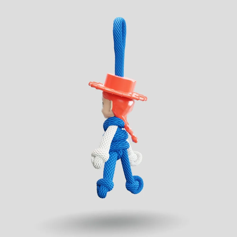 Jessie Toy Story Paracord Buddy Keychain