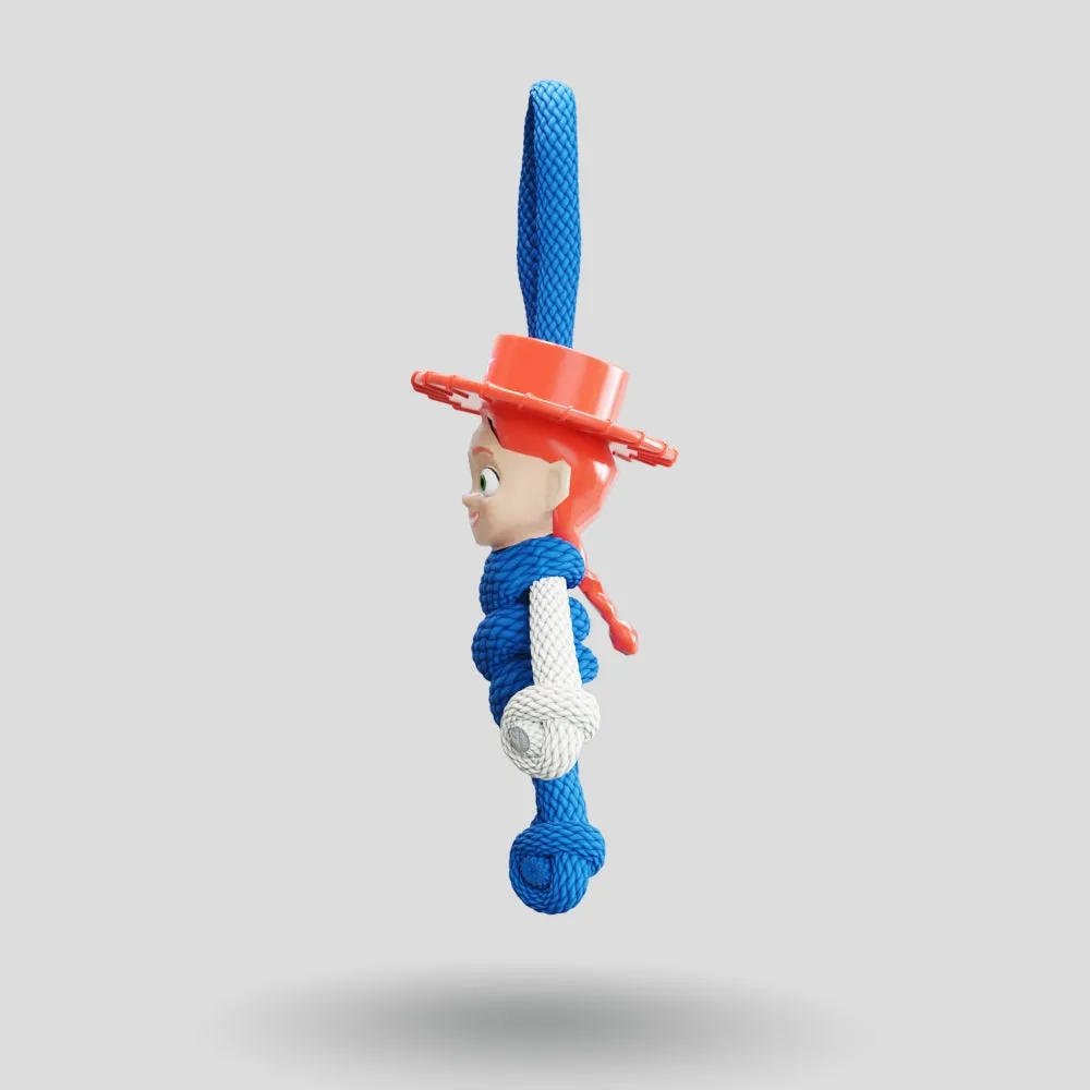 Jessie Toy Story Paracord Buddy Keychain