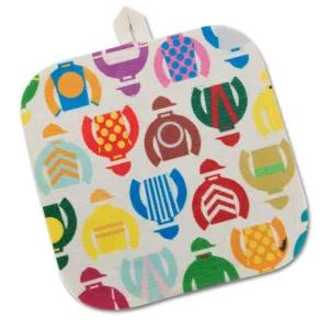 Jockey Silks Heat Resistant Pot Holder