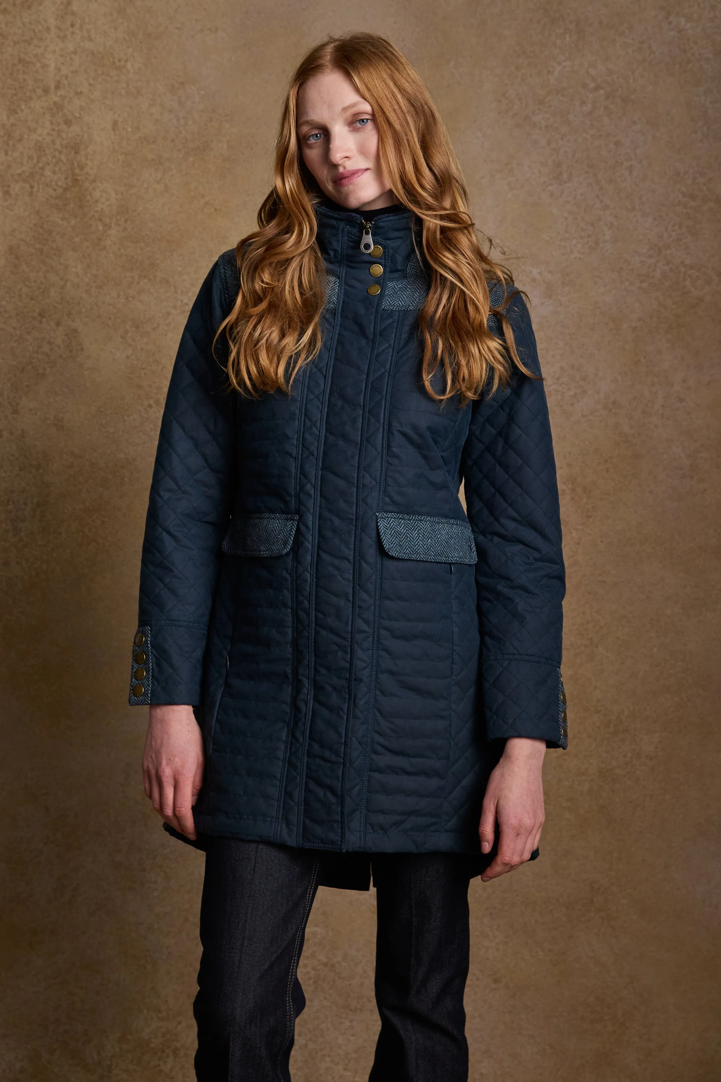 Jodie Wax Coat - Teal
