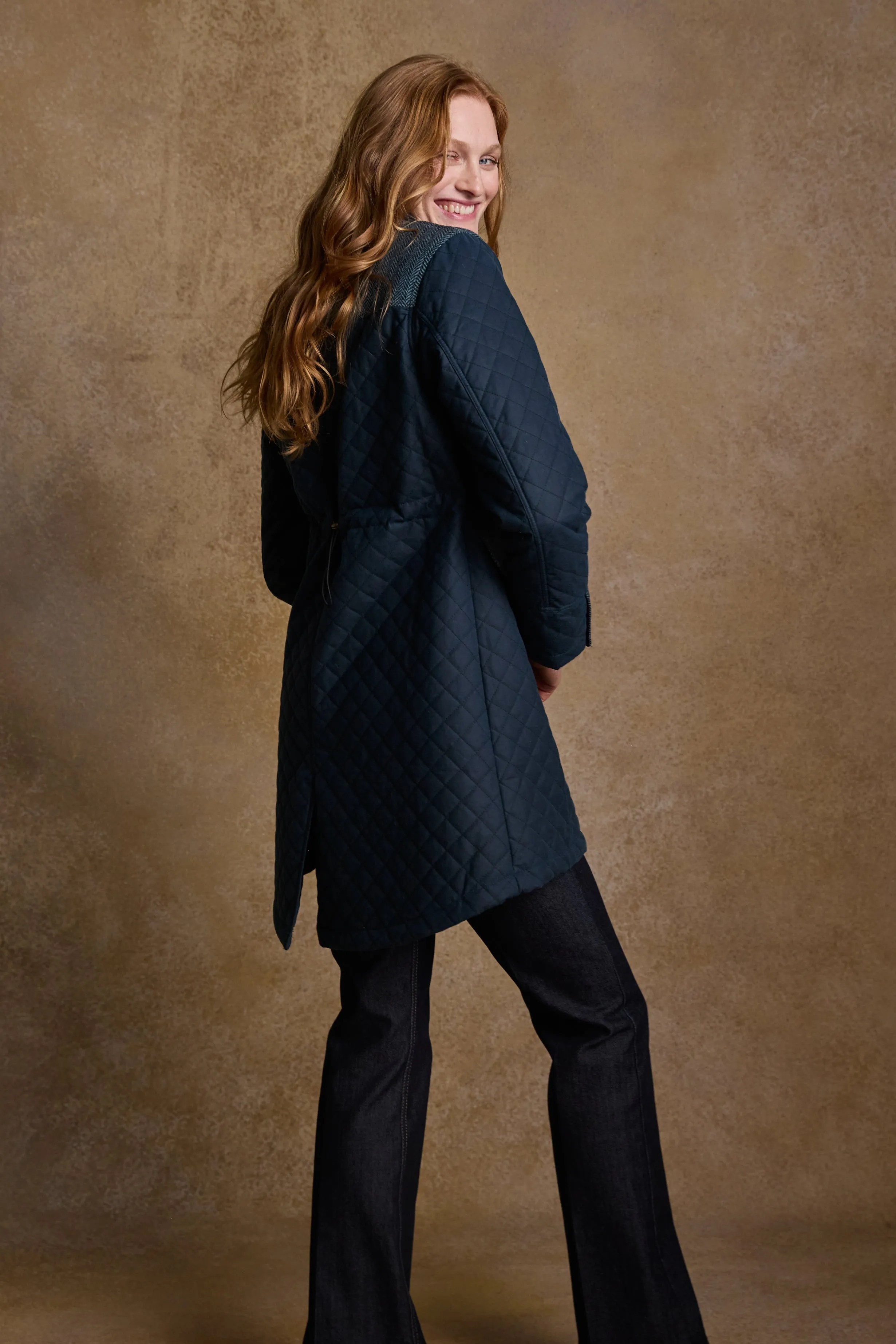 Jodie Wax Coat - Teal