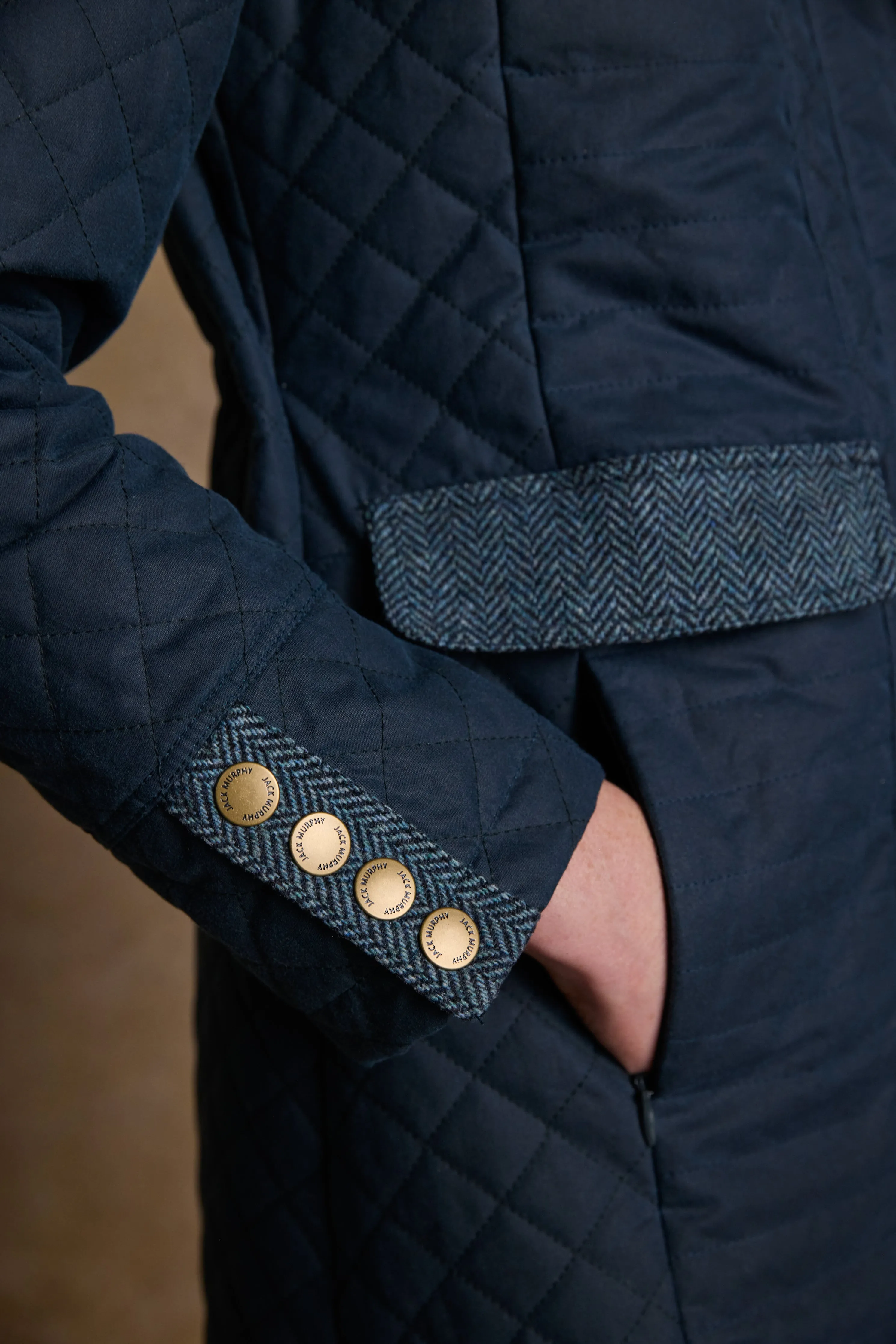 Jodie Wax Coat - Teal