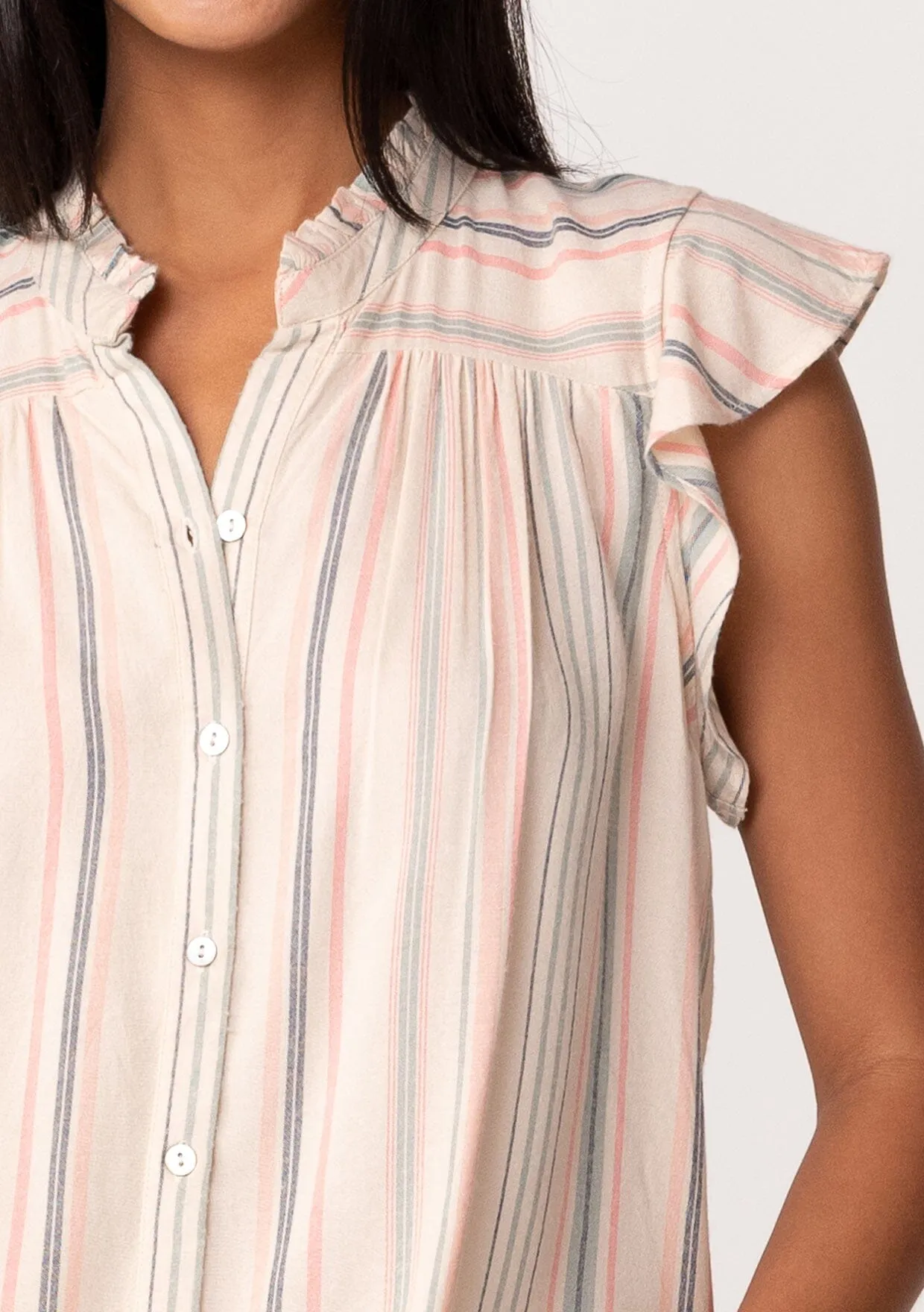 Joelle Flutter Sleeve Top