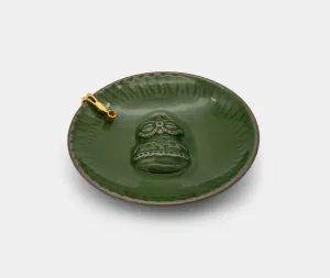 Jomon Dogu Incense Stick Holder - Green