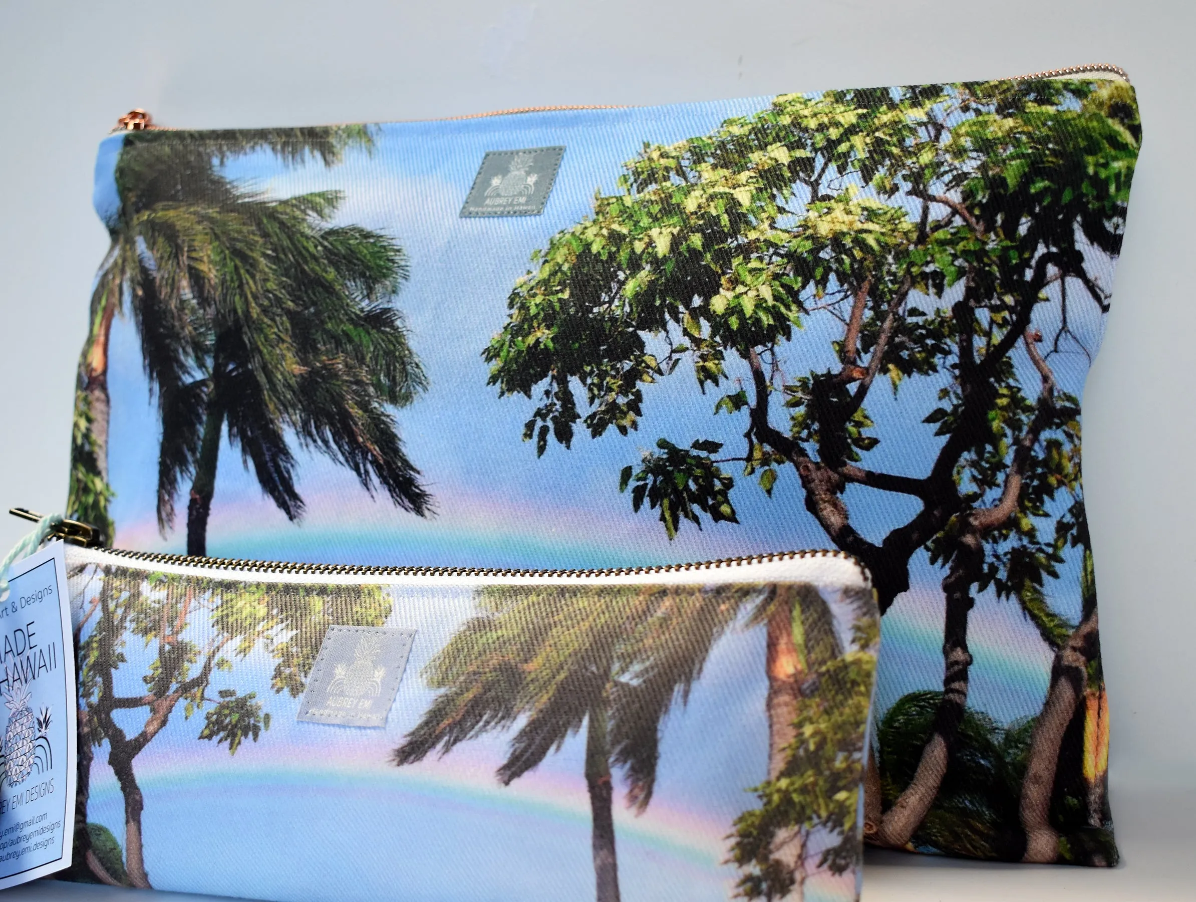 Kaimuki Rainbow Pouch (Pencil/Lg)