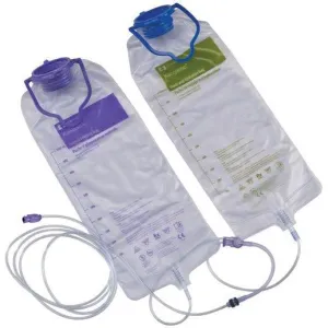 Kangaroo™ Joey Flush Bag Sets ENFIT connections