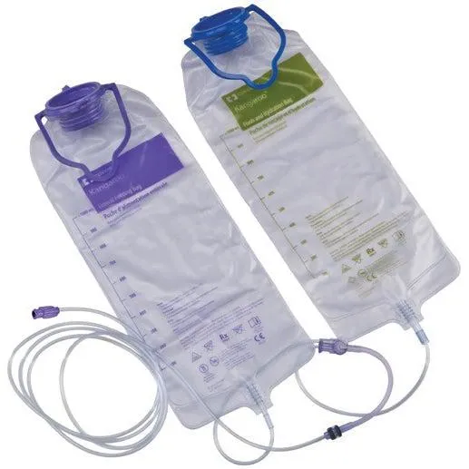 Kangaroo™ Joey Flush Bag Sets ENFIT connections