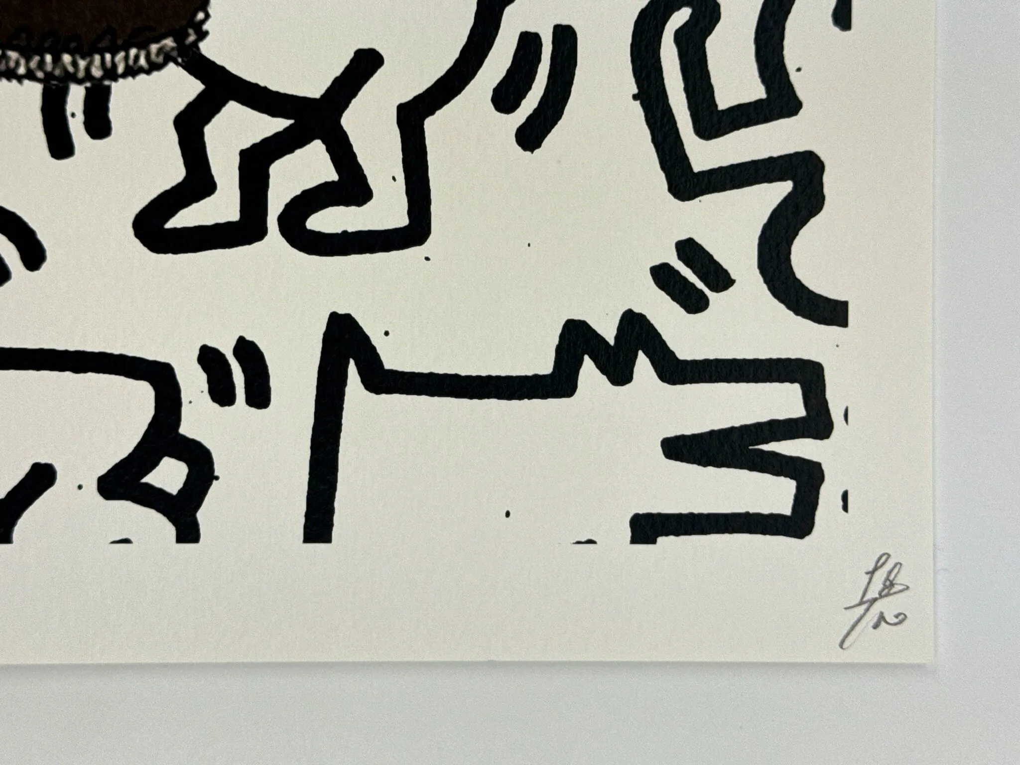 Kaws Meets Haring (White)