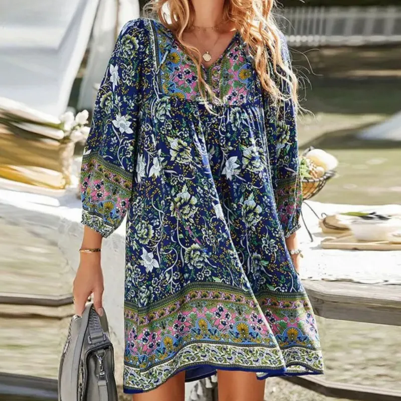 Keila - Long Bohemian Dress