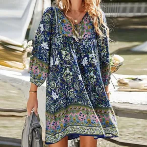 Keila - Long Bohemian Dress