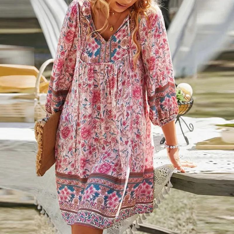 Keila - Long Bohemian Dress