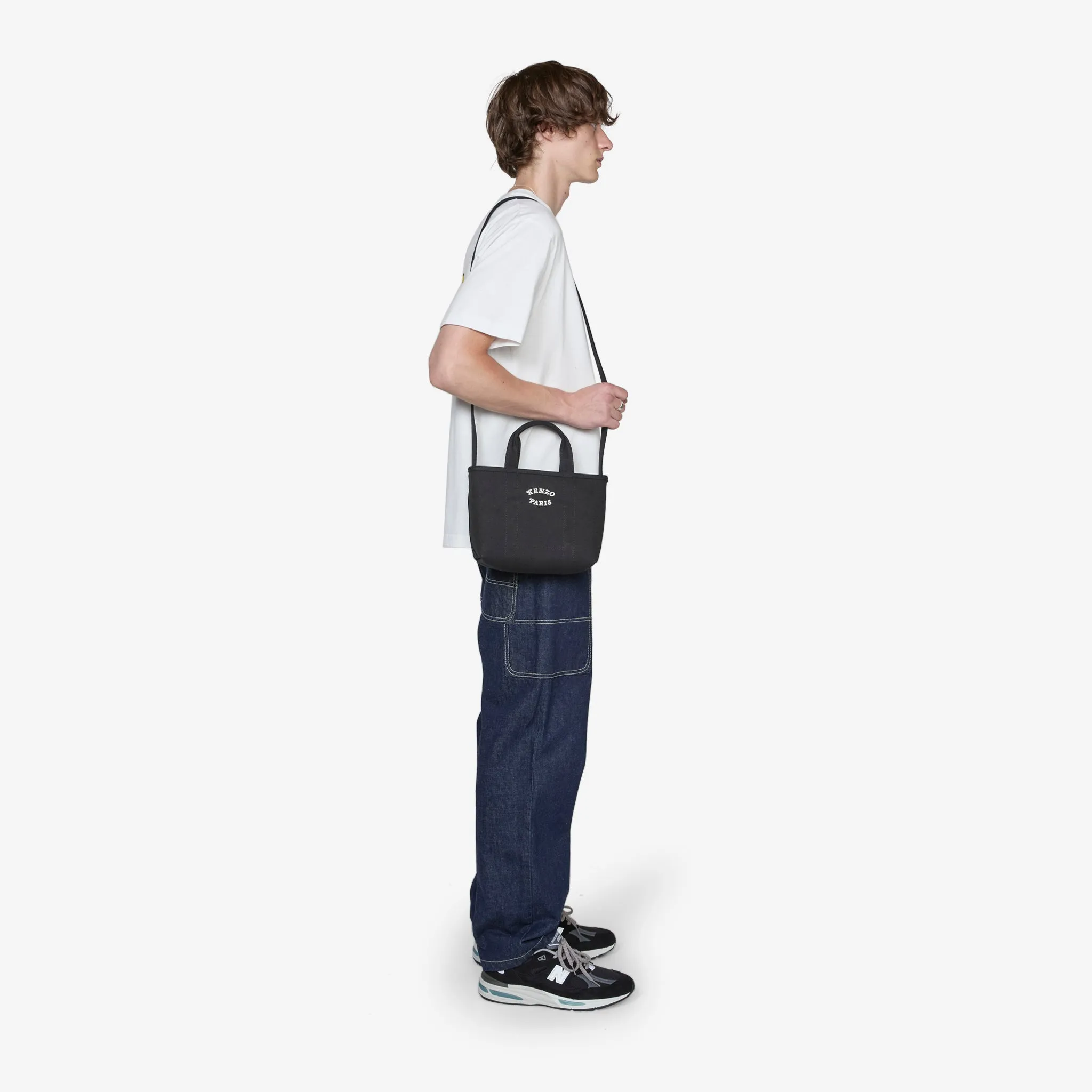 'KENZO VERDY MARKET' Small Reversible Tote Bag Black