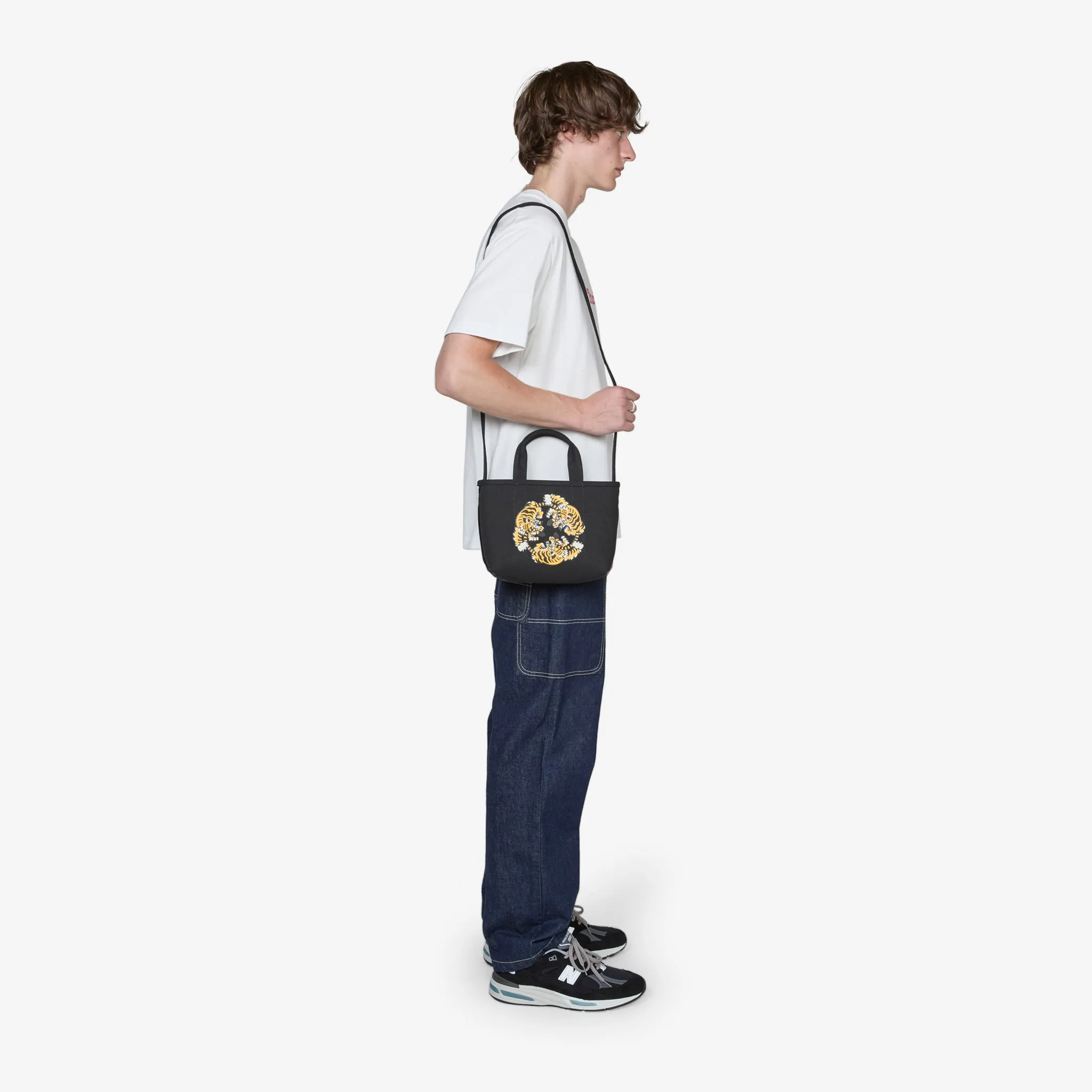 'KENZO VERDY MARKET' Small Reversible Tote Bag Black