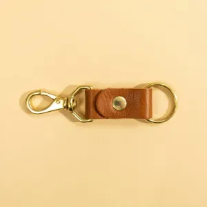 Keychain Cognac Leather