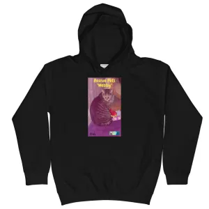 Kids Hoodie Sweatshirt - Rescue Pets Collection - "Webby"
