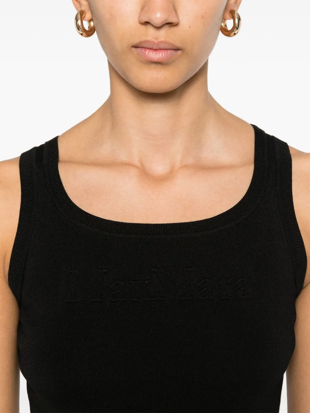 Knitted tank top