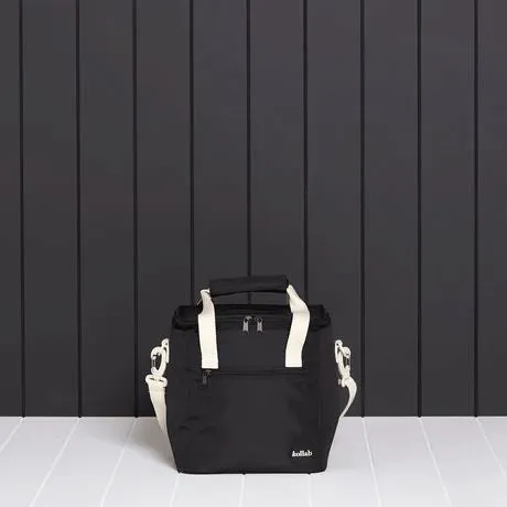 KOLLAB Holiday Mini Cooler Bag - Black Cream