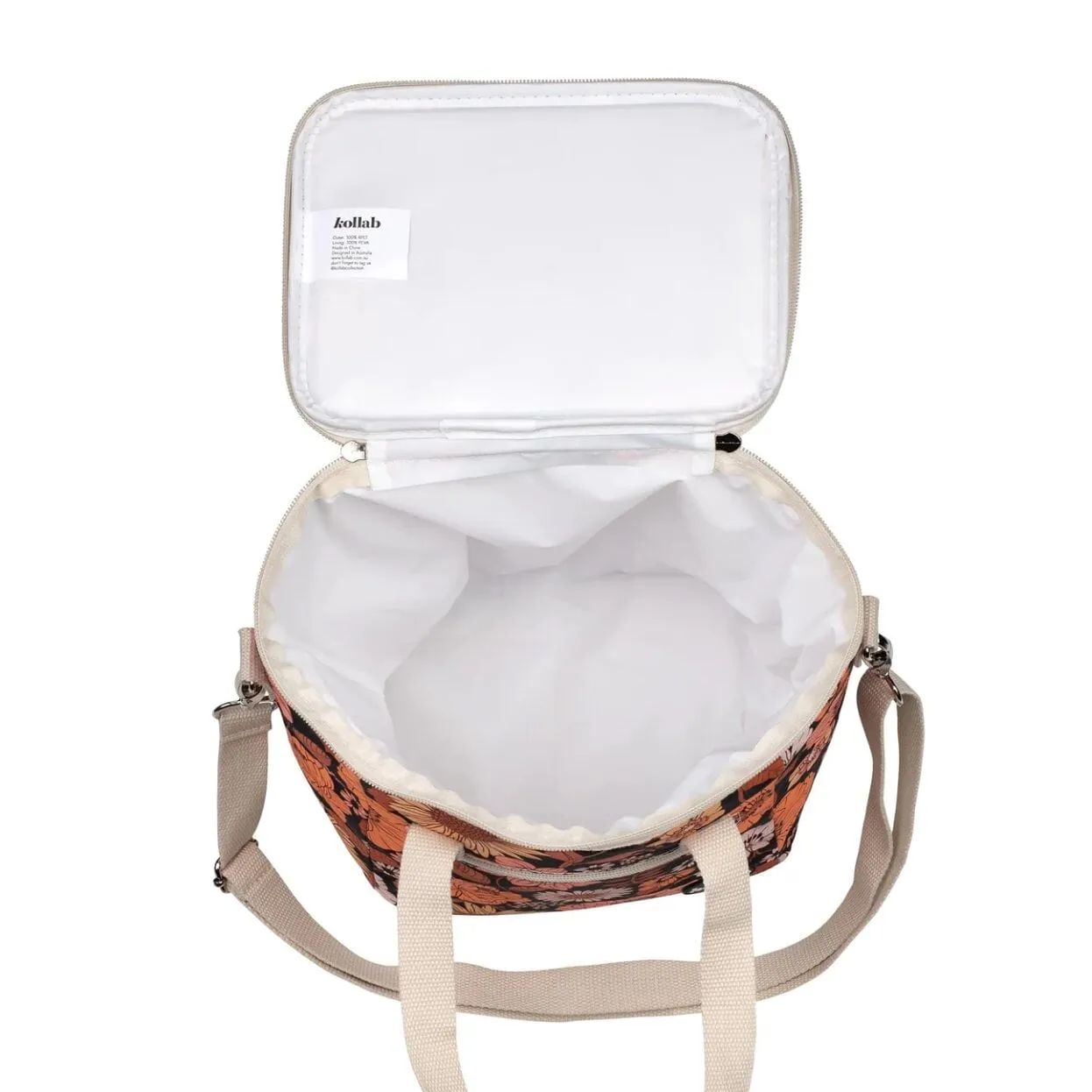 KOLLAB Holiday Mini Cooler Bag - Sunset Floral