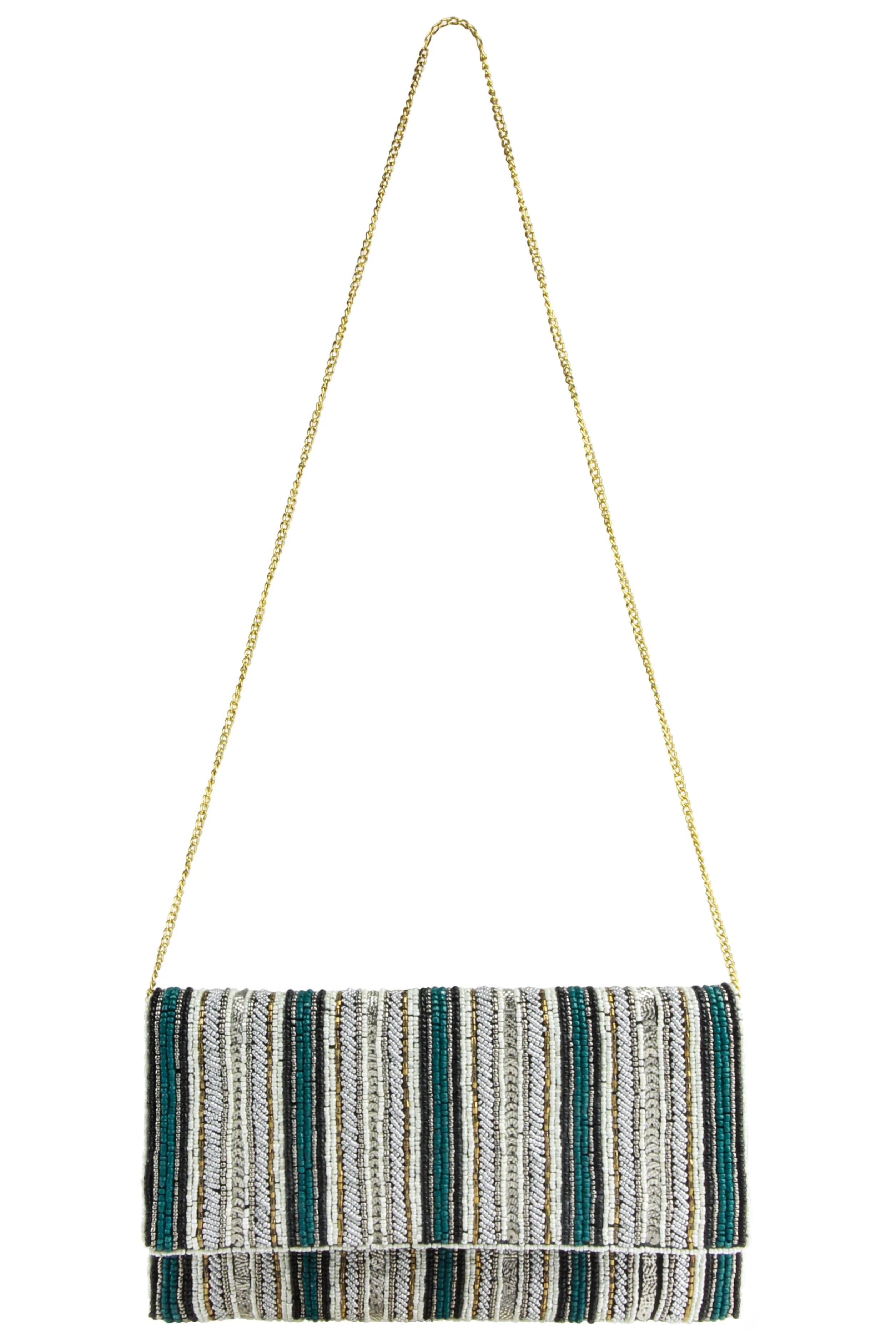 Ladies Beaded Clutch