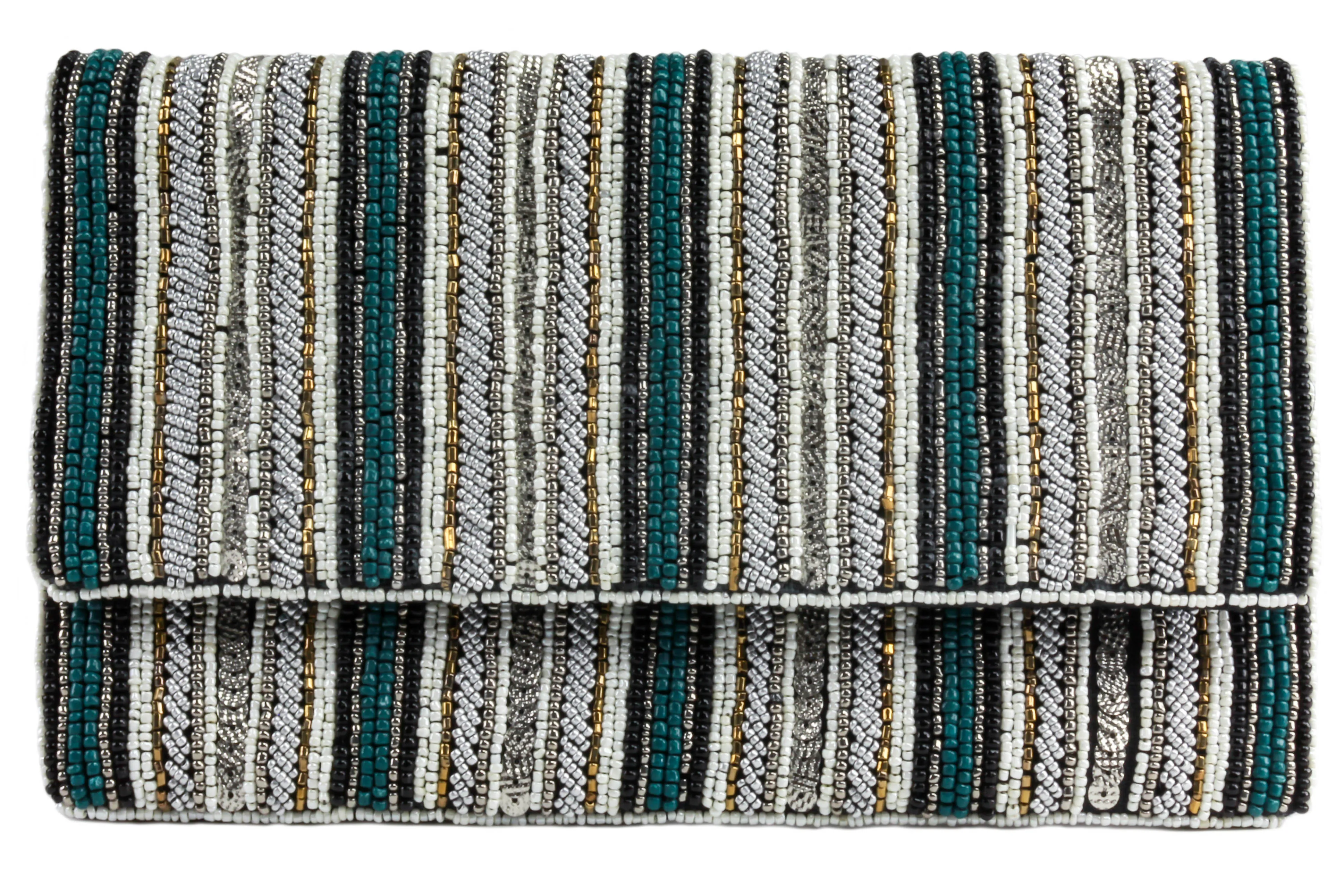 Ladies Beaded Clutch