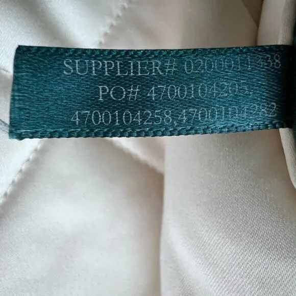 Lauren Ralph Lauren Ivory Reversible Faux Fur/Quilted Vest - XL