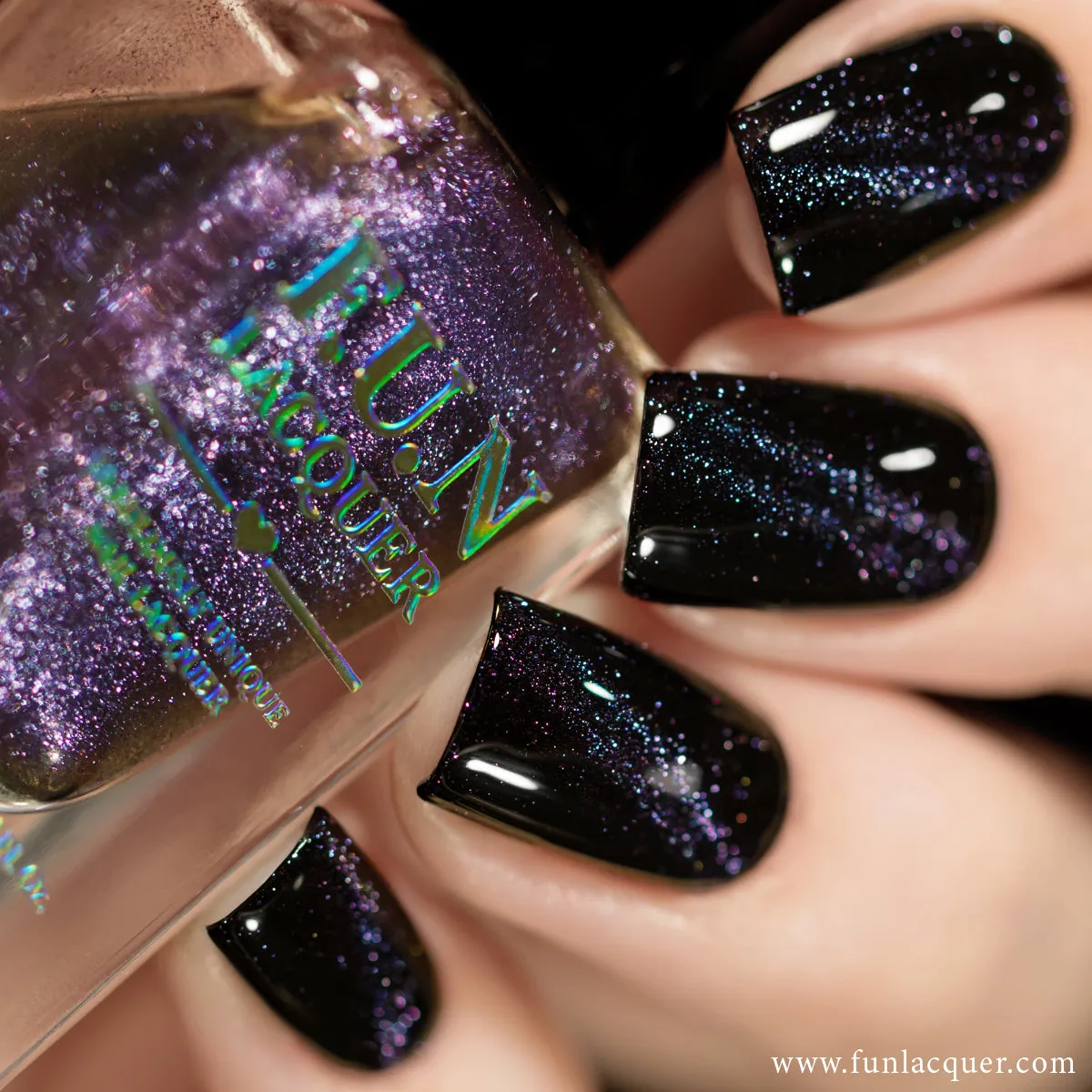 Lavender Platinum Diamond Magnetic Nail Polish