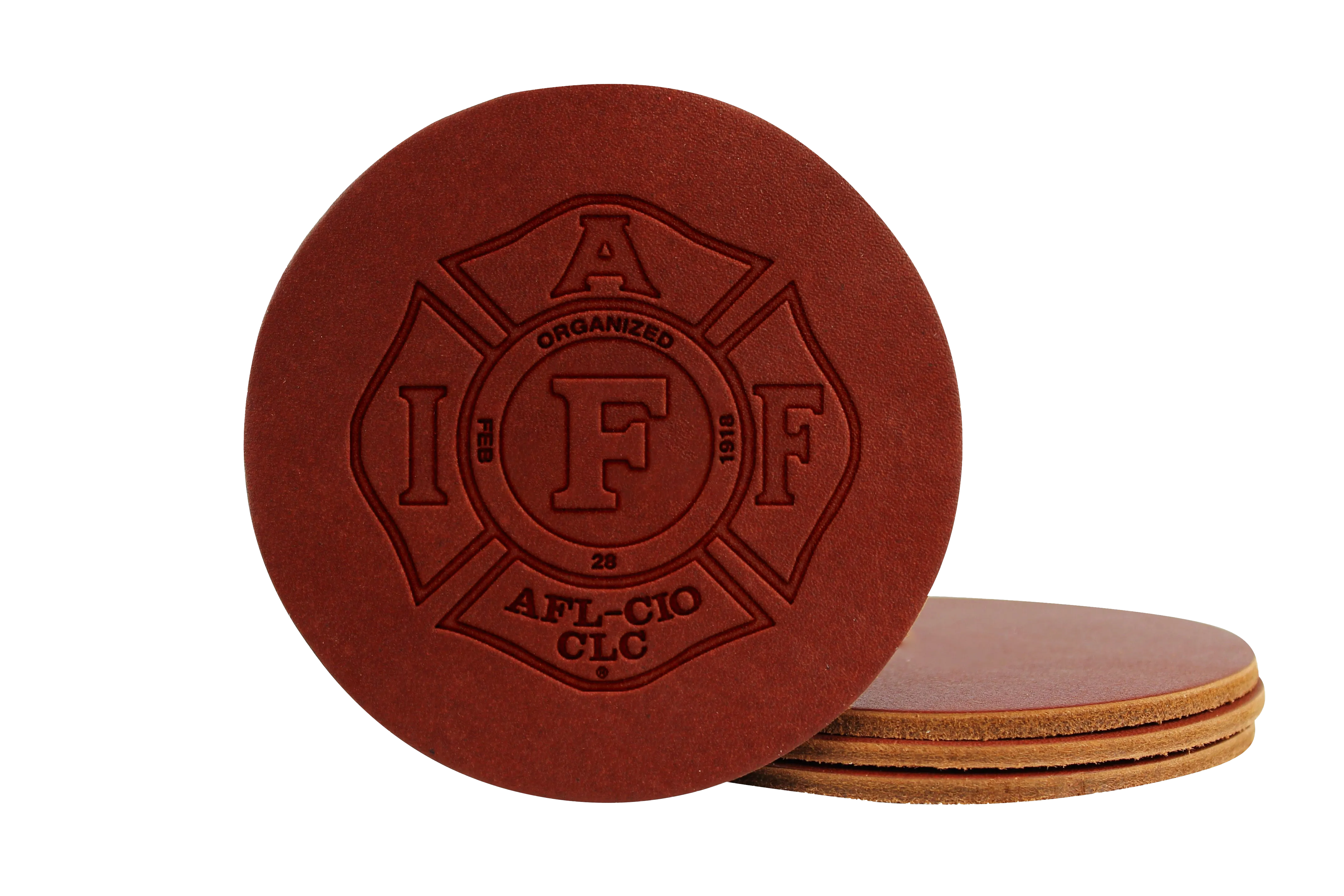 Leather Coasters (Set of 4)