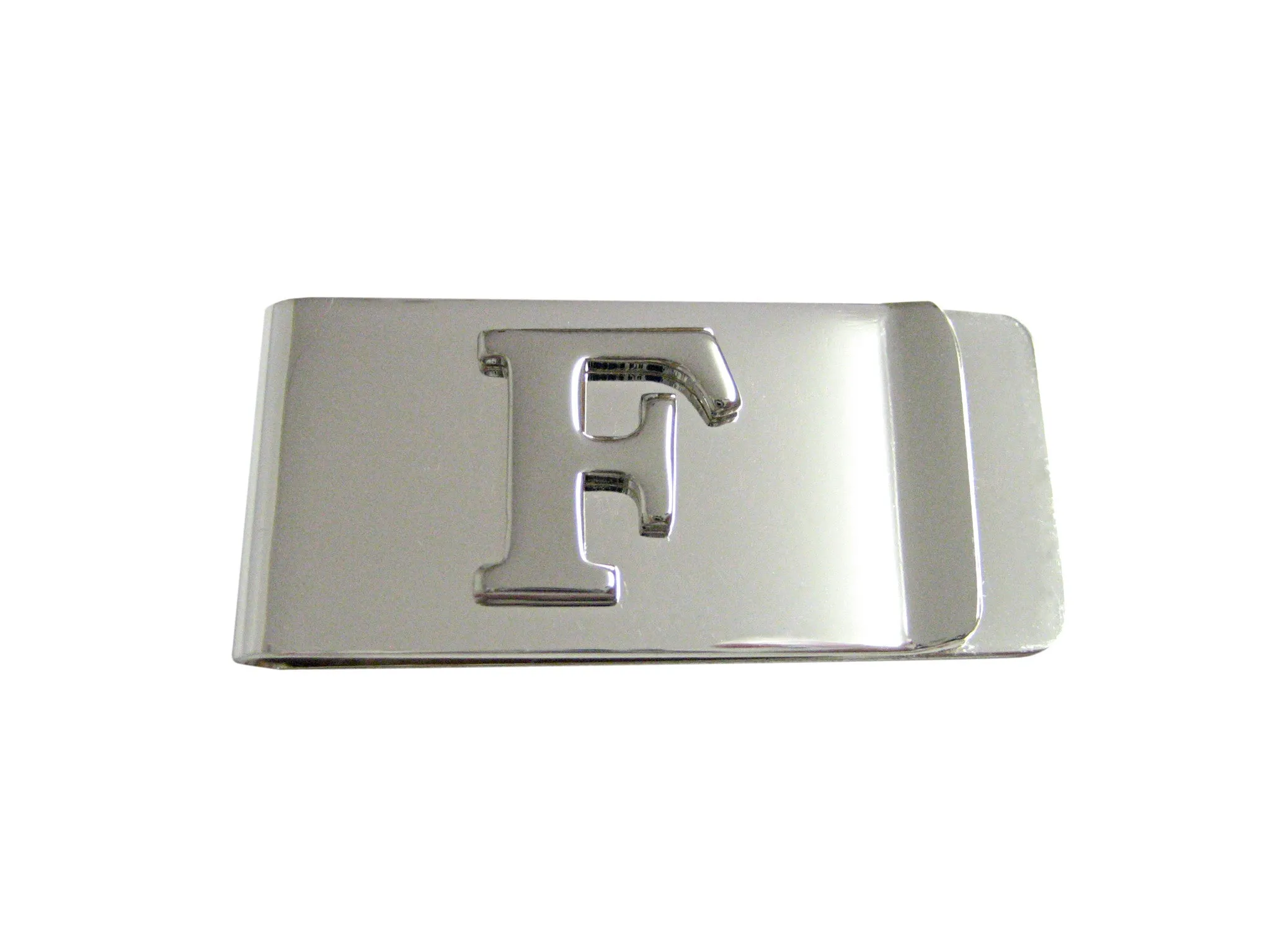 Letter F Monogram Money Clip